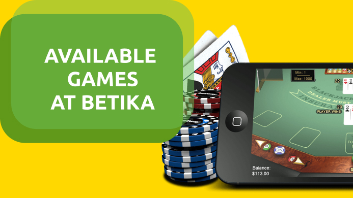 Exploring the Games Available at Betika Casino